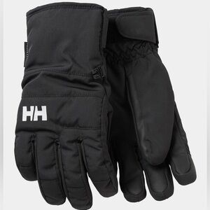 HELLY HANSEN || JR. Swift HT Black Insulated Gloves. Sz. S- 10(Junior)